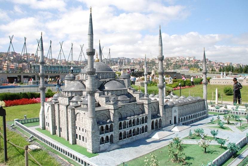 The Blue Mosque Miniaturk Park