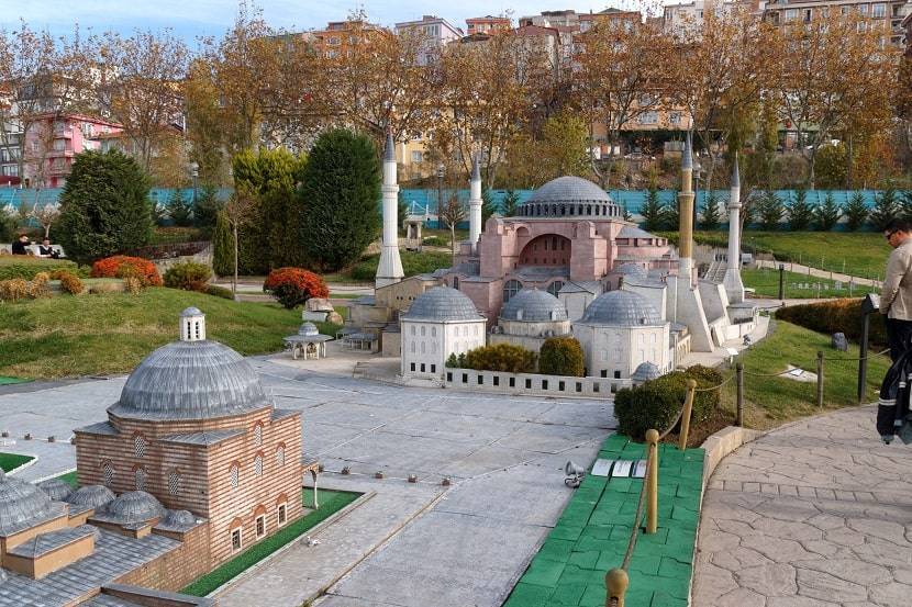 The Hagia Sophia Miniaturk Park