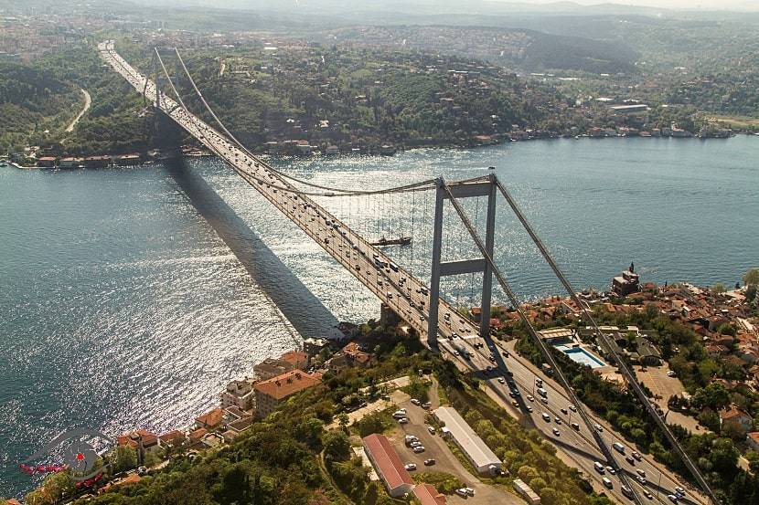 Bosphorus Bridge Turkey Bridge connecting Europe Asia