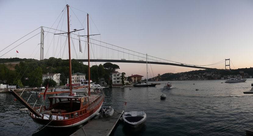 Famous bridges in Turkey