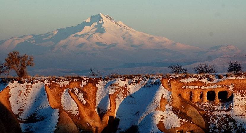 Mount Erciyes A Volcano in Turkey