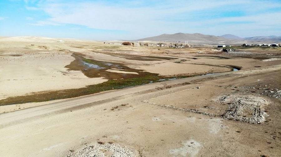 Cemeteries unveiled as Alparslan-1 Dam water receded