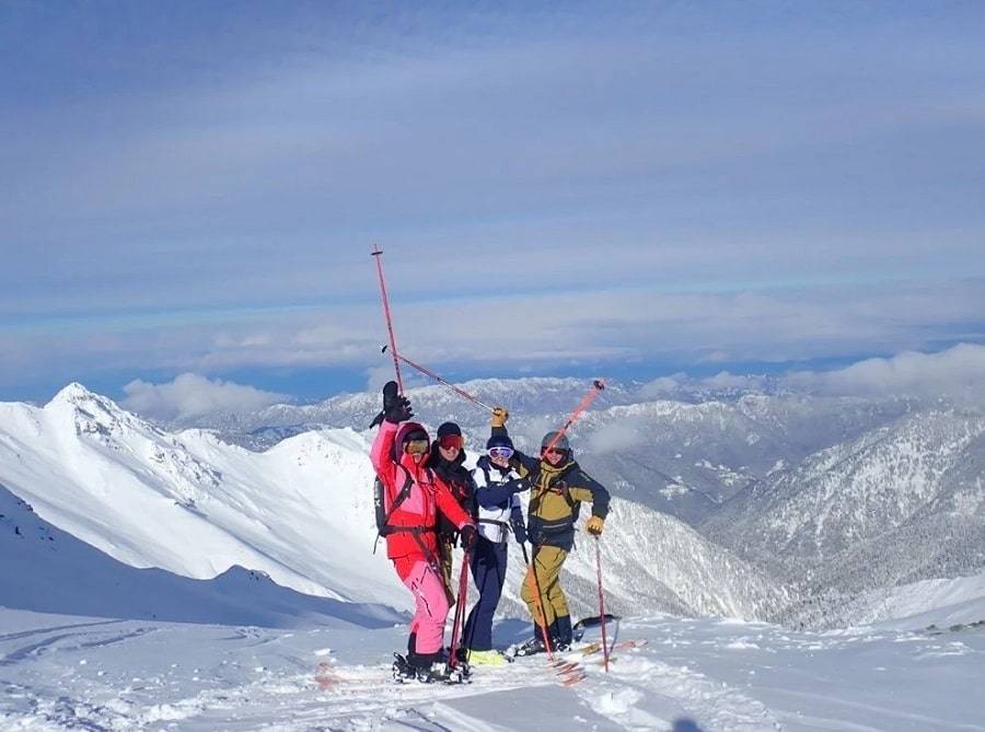 The local & foreign skiersd continue to welcome 'heliski'-min heliski