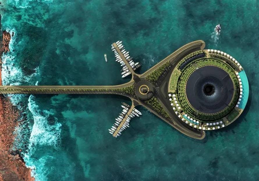 Turkey Designs the Eco-Floating Hotel for Tourists