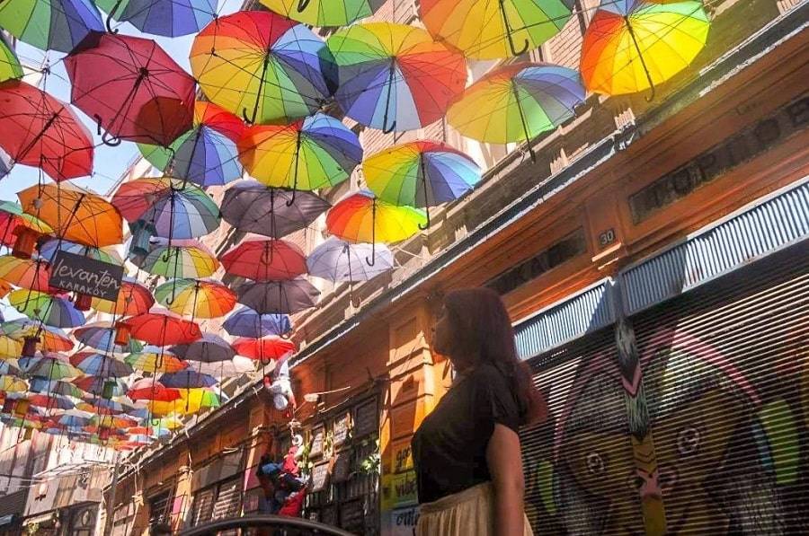 Umbrella Street Turkey