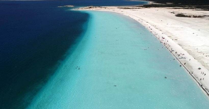 Salda Lake Greets its Visitors in Autumn