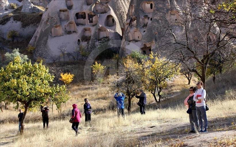 The Number of Tourists Visited Cappadocia in September