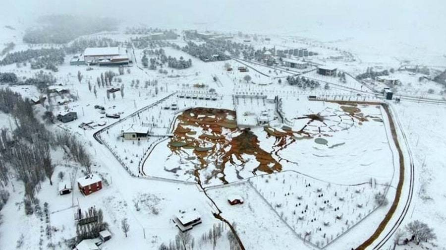 Snowfall in Sivas has Its Own Magnificence