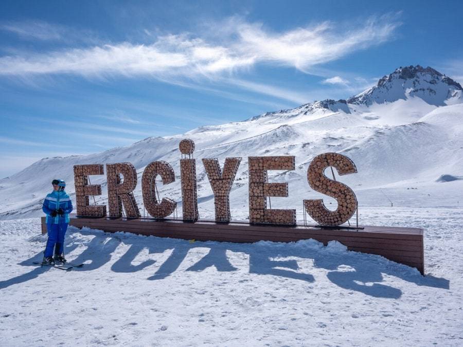 100 centimeters of snow Beautified Erciyes