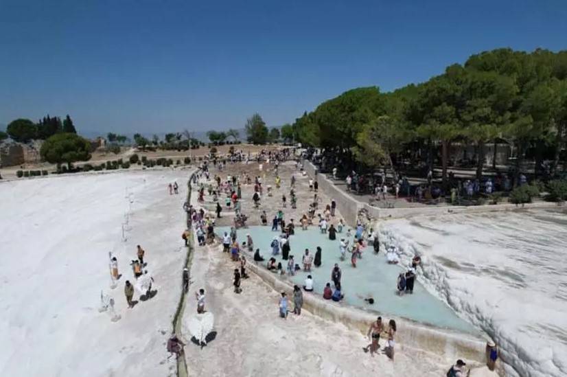 Pamukkale Tourism 7.1 Million Tourists in the First 2 Months