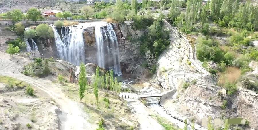 Tortum Waterfall Nature's Grandeur in Full Display