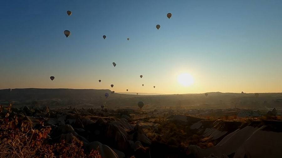 A Century in Cappadocia 100 Balloons and Flags Mark the Milestone