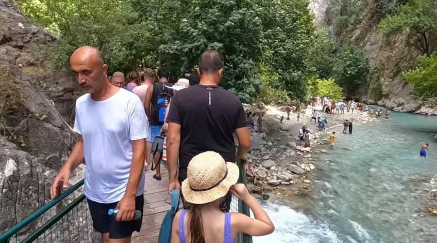 Saklikent Canyon The Most Preferred Place for Vacationers