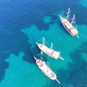Blue Cruise in Turkey – traditional gulet sailing along the turquoise coast