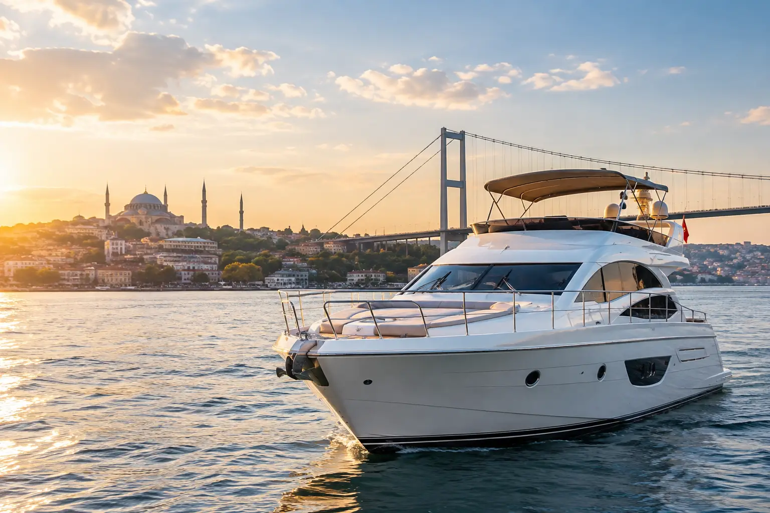 Private Bosphorus Yacht Charter in Istanbul