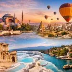9–10 days Best of Turkey tour covering Istanbul, Cappadocia, Ephesus, Pamukkale and Antalya