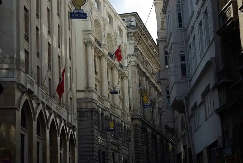 Banks Street Karakoy Istanbul