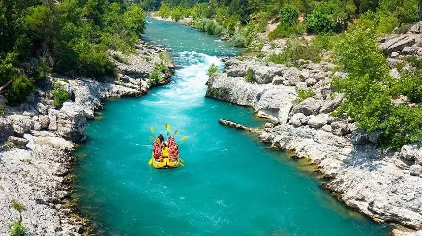 Koprulu Canyon National Park Famous Watersports Area