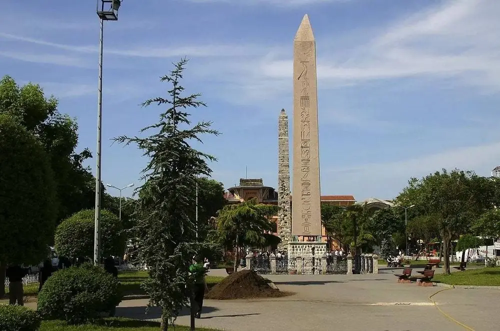 The Egyptian Stone Column