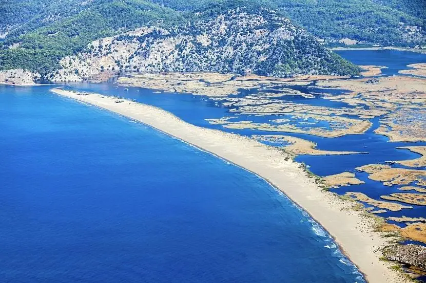 Iztuzu Beach A Nesting Area for the Loggerhead Turtles