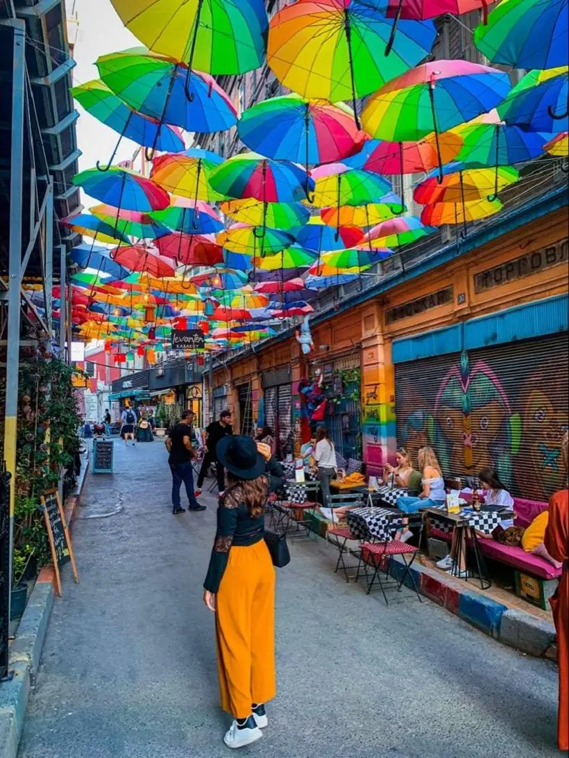 Best of Umbrella Street in Kadikoy, Istanbul