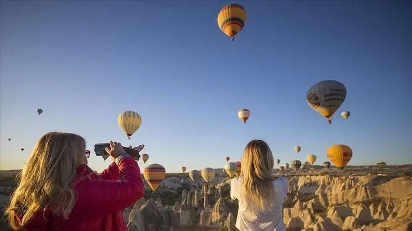 A Surge of Visitors Recorded in Cappadocia in October