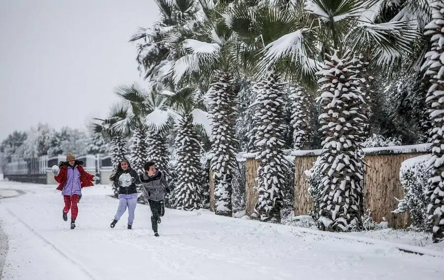 The Joy of Winter in Antalya, Turkey