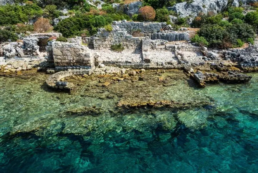 Simena, Antalya can only be Reached by Boat