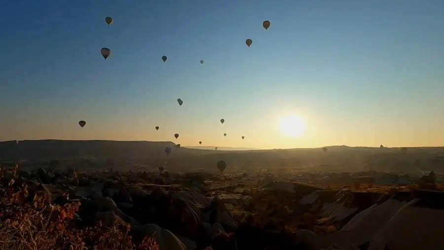 A Century in Cappadocia 100 Balloons and Flags Mark the Milestone