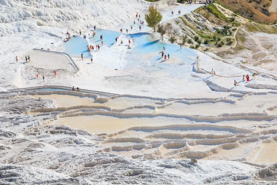 Pamukkale Travertine Terraces Pamukkale