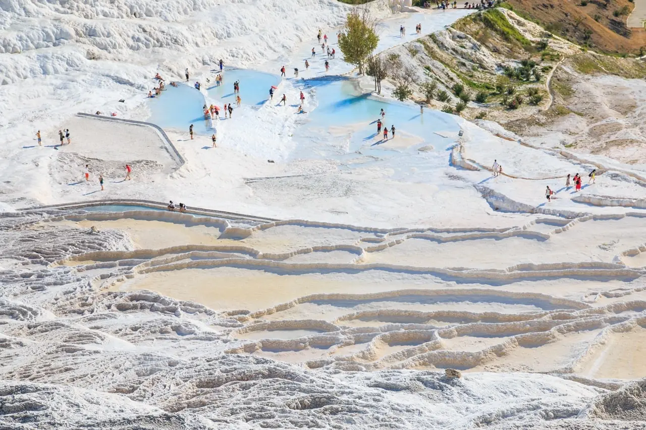 Pamukkale Travertine Terraces Pamukkale