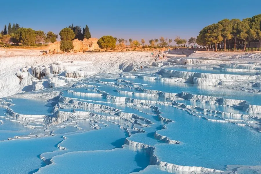 Pamukkale Travertine Terraces Pamukkale