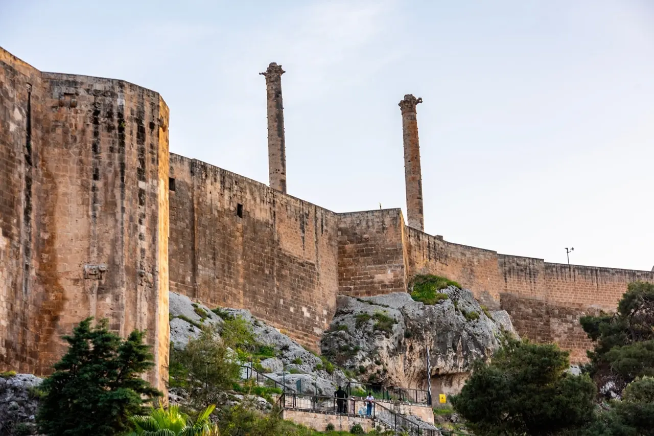 Şanlıurfa Castle in Turkey – historic fortress on a hilltop with panoramic views
