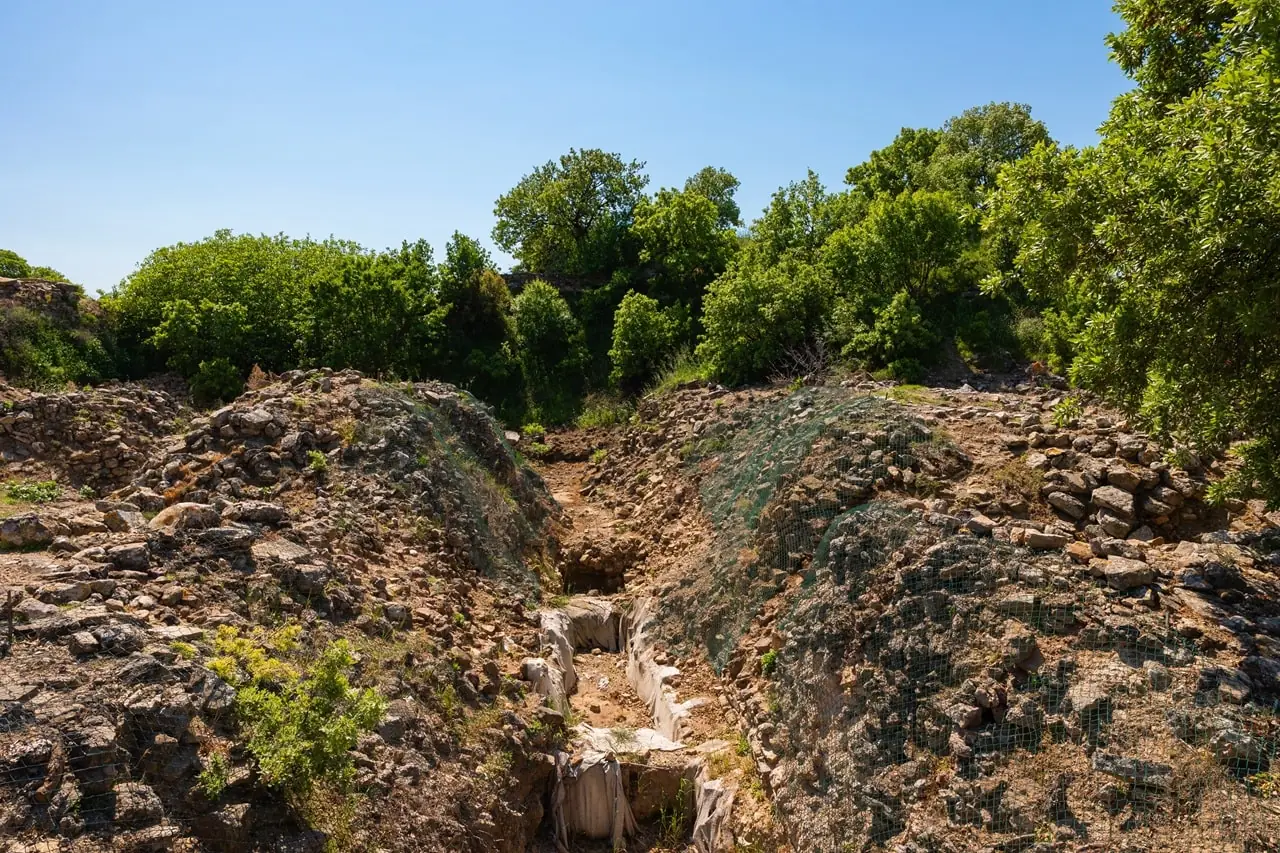 Schliemann's Trench Troy