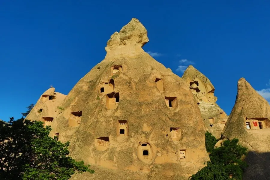 Uçhisar Castle Cappadocia
