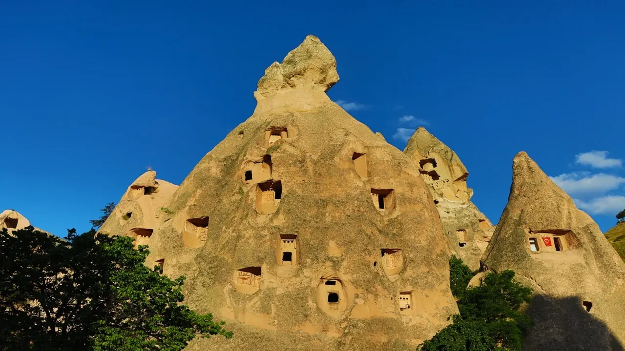 Uçhisar Castle Cappadocia