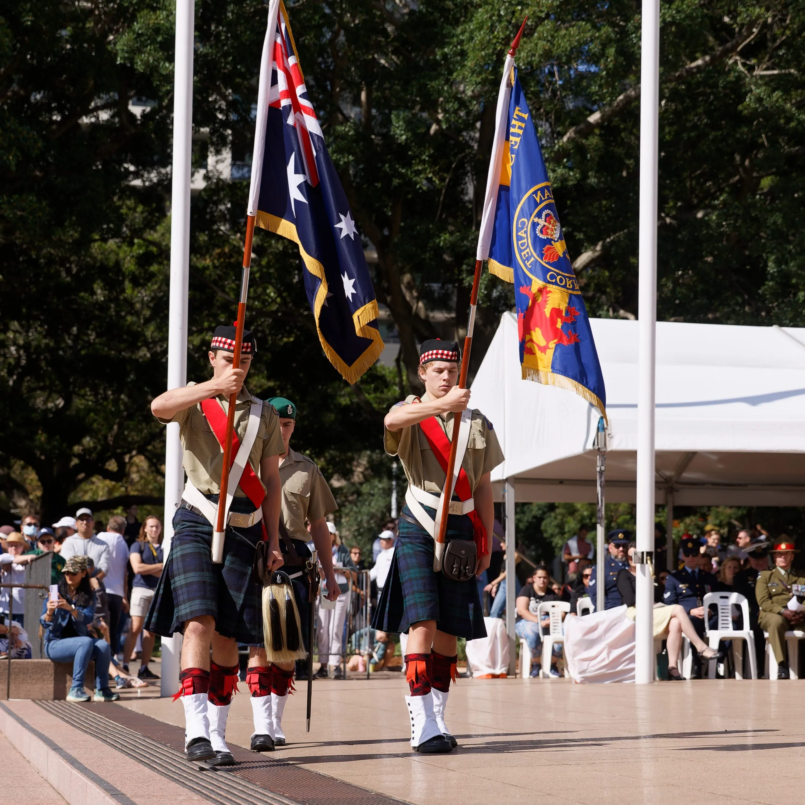 ANZAC Day dawn service at Gallipoli, Turkey – commemorating Australian and New Zealand soldiers