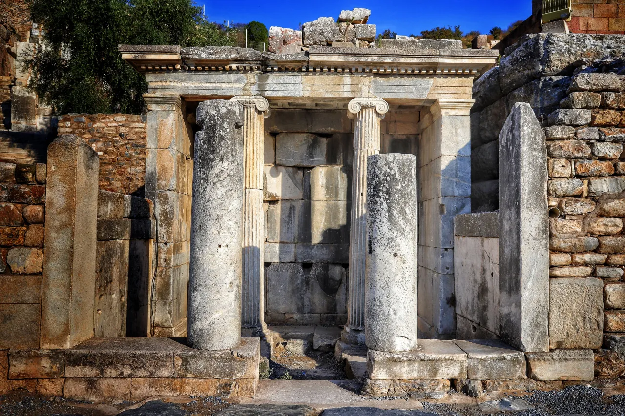 Ephesus Ancient City ruins in Turkey – Roman streets, temples, and historical structures