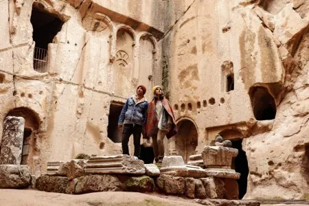 Gümüşler Monastery in Niğde, Turkey – historic rock-cut Byzantine monastery with frescoes