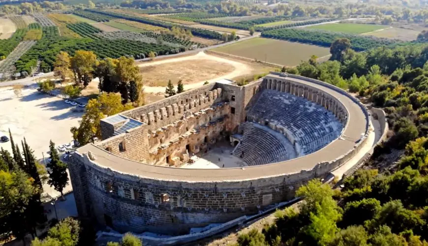 Aspendos theatre turkey