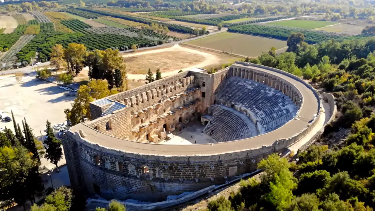 Aspendos theatre turkey
